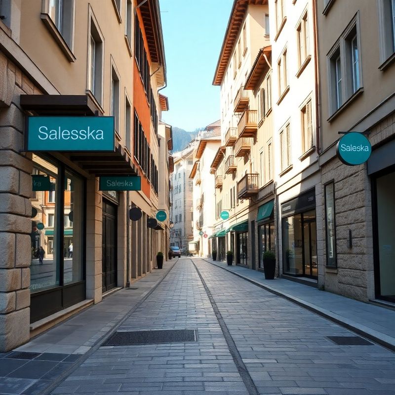 Pogled na Šaleško cesto v Velenju